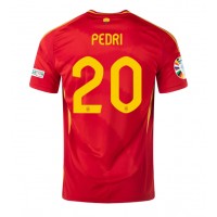 Camiseta España Pedri Gonzalez #20 Primera Equipación Replica Eurocopa 2024 mangas cortas